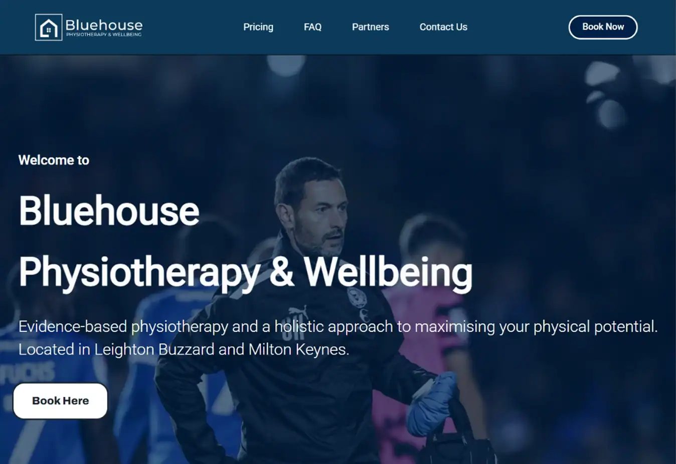 Bluehouse Physio website project