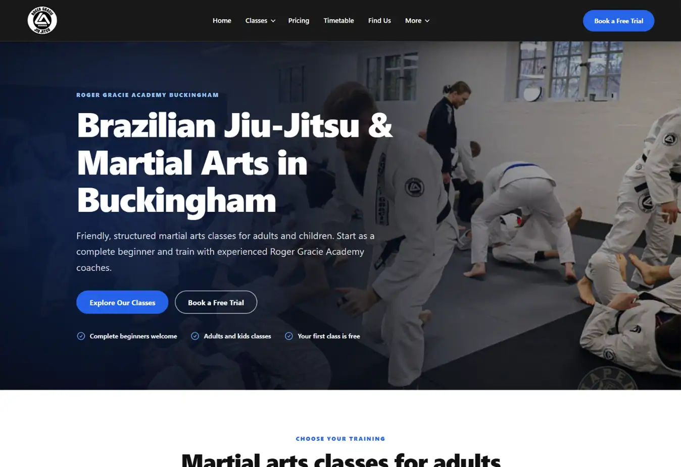 RGA Buckingham website project